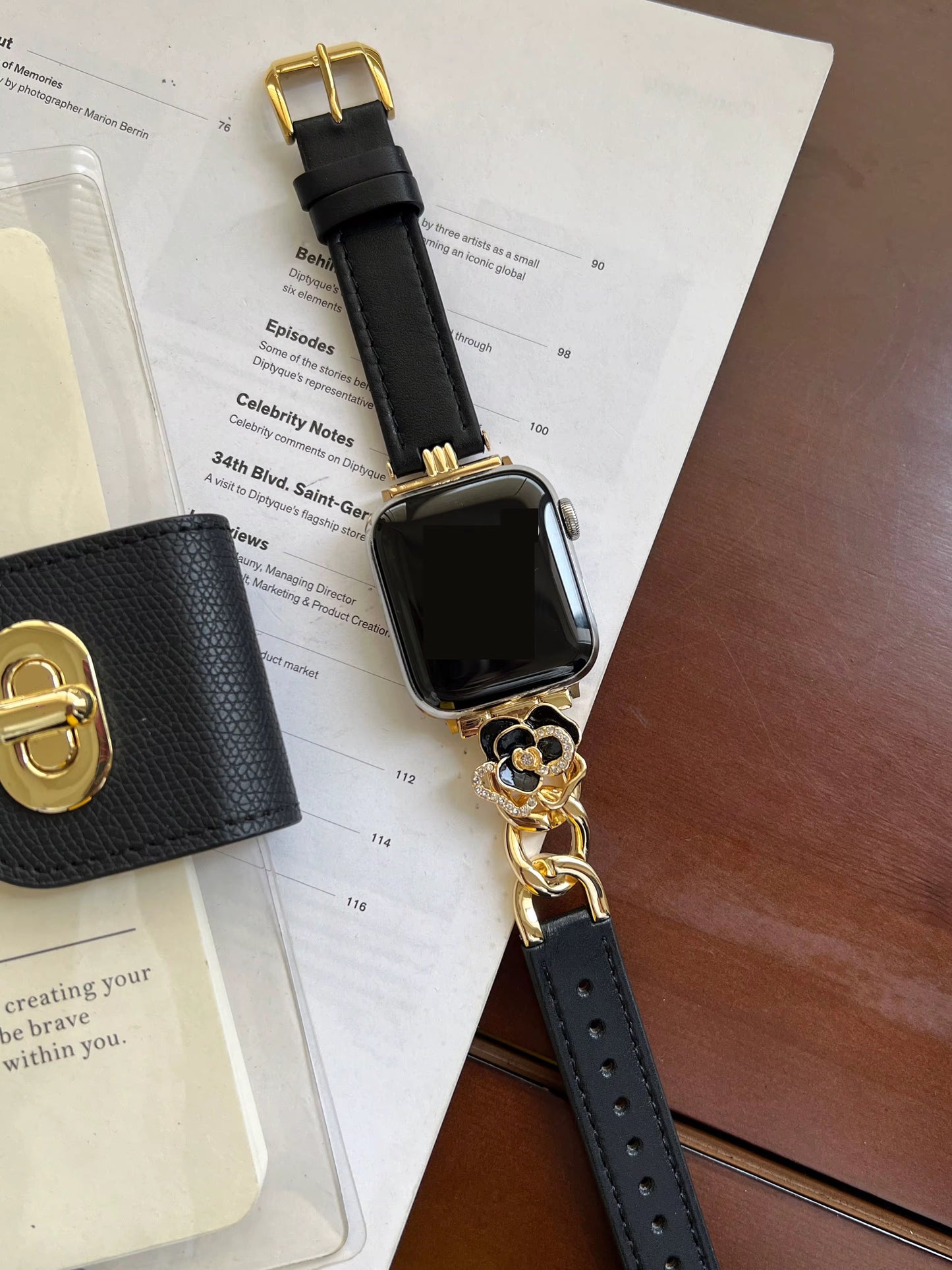 Luxus Armband "Ambre" für Apple Watch
