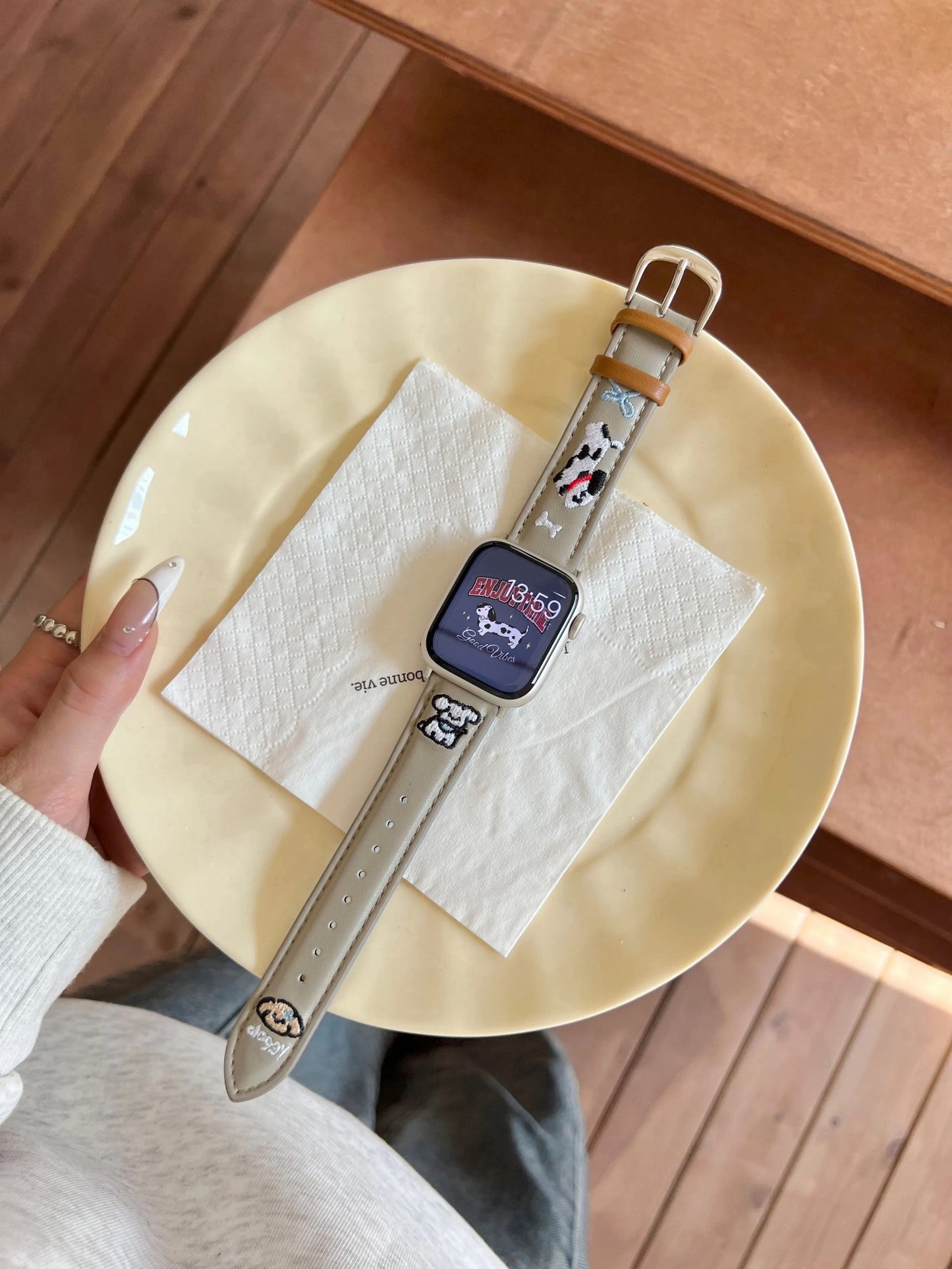 Luxus Armband "Doggy" für Apple Watch