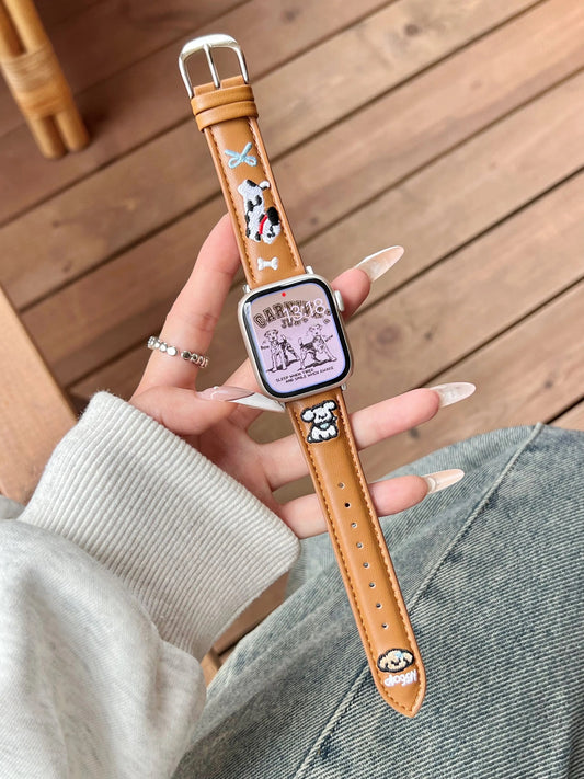 Luxus Armband "Doggy" für Apple Watch