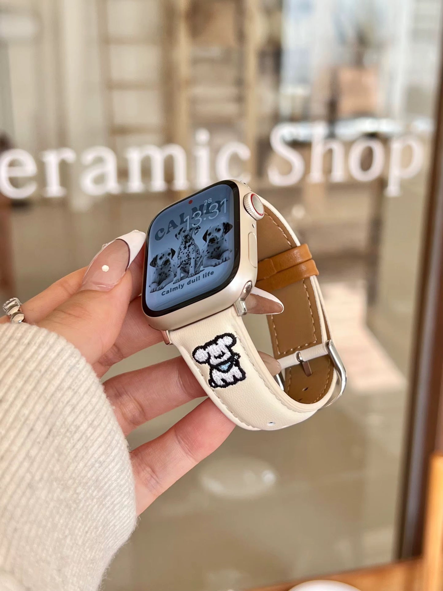 Luxus Armband "Doggy" für Apple Watch
