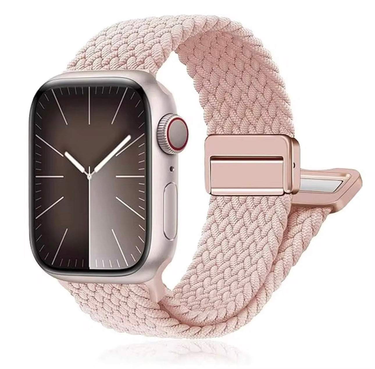 Atmungsaktives Stoffarmband für Apple Watch – Für Training & Alltag