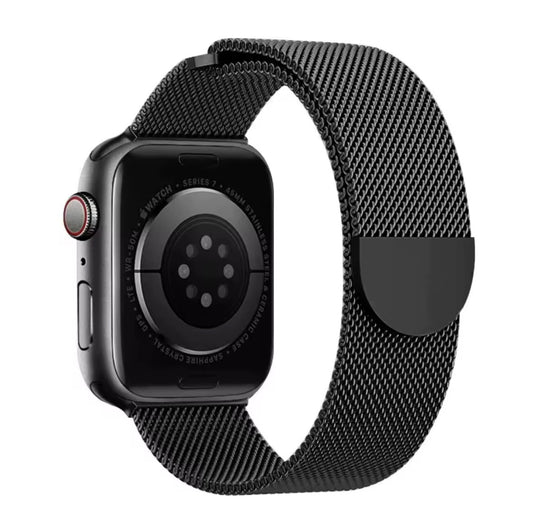 Luxus Edelstahl Milanaise Armband für Apple Watch