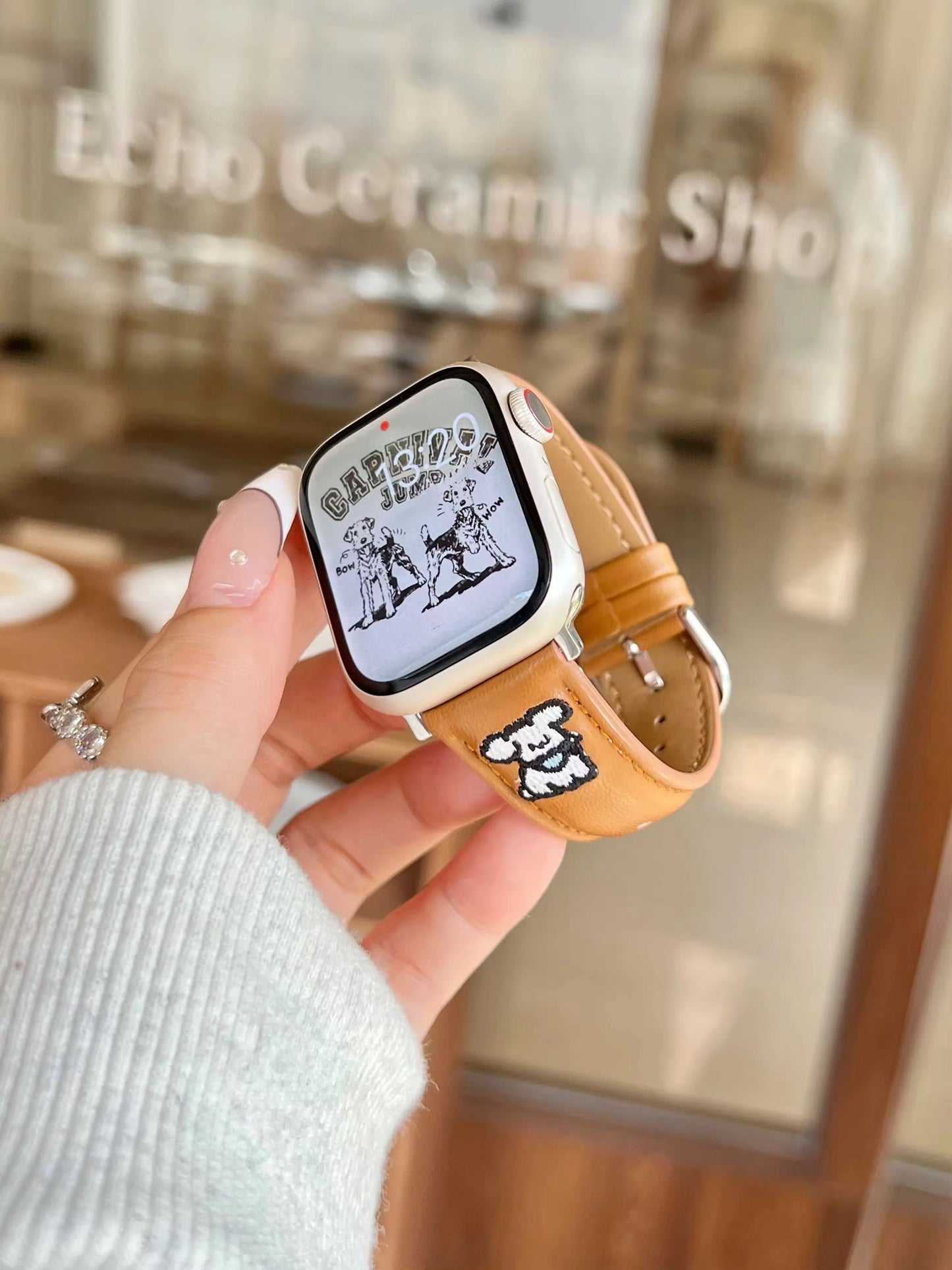 Luxus Armband "Doggy" für Apple Watch