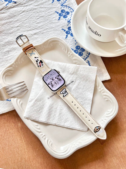 Luxus Armband "Doggy" für Apple Watch