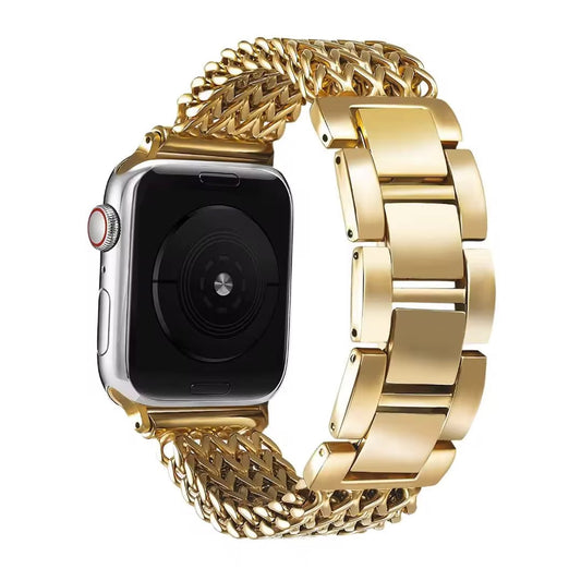 Luxus Edelstahl Armband "Elegance" für Apple Watch