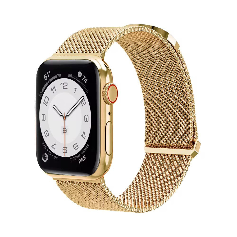 Luxus Edelstahl Milanaise Armband für Apple Watch